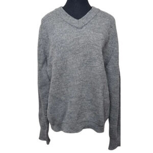 Hudson’s Bay Company Vintage Womens 44 England Chunky Sweater In Grey